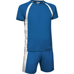 Valento Maracana Παιδική Στολή Ποδοσφαίρου Royal Blue Λευκή