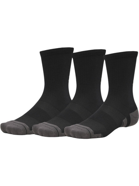 Under Armour Ανδρικές Κάλτσες Ψηλές με Σχέδια Μαύρες 3Pack 6015139-008