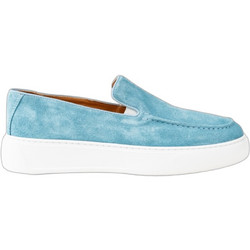 Riviera Ανδρικά Μοκασίνια Loafers Καστόρινα Γαλάζια 2071