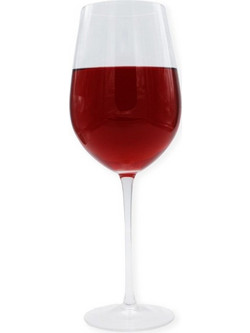 Winkee Ποτήρι Κρασιού Γυάλινo Κολωνάτο XXL 750ml 16590