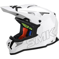SMK Allterra GL120 White Κράνος Μηχανής Motocross