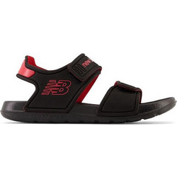 New Balance Παιδικά Πέδιλα για Αγόρι Μαύρα Κόκκινα YOSPSDCA