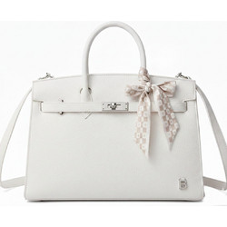Bag to Bag Γυναικεία Τσάντα Χειρός από Δερματίνη Λευκή XY-37010