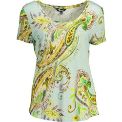 Desigual Mandragora Γυναικείο Καλοκαιρινό Top Πράσινο Mint 21SWTKB4-5004