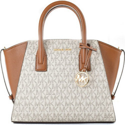 Michael Kors Γυναικεία Τσάντα Χειρός Δερμάτινη Μπεζ 35F4G4VS1B