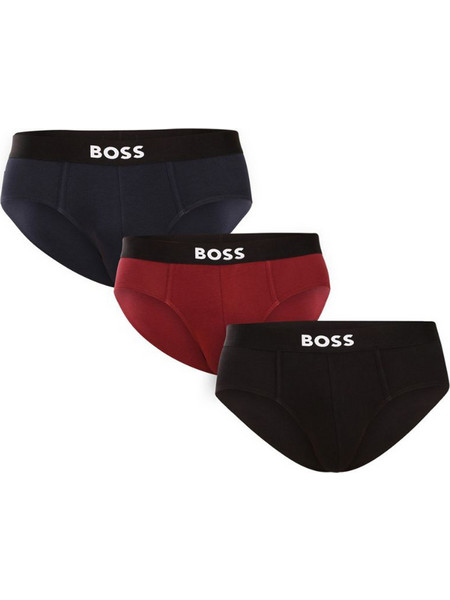 Hugo Boss Ανδρικά Σλιπ Βαμβακερά 3Pack 50546561-981
