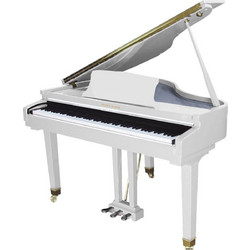 Pearl River GP-1100 Ηλεκτρικό Πιάνο με Ουρά με 88 Βαρυκεντρισμένα Πλήκτρα White