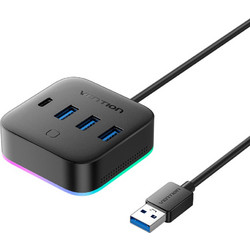 Vention CHZBC USB Hub 3.0 USB-A με 5 Θύρες USB-A / USB-C