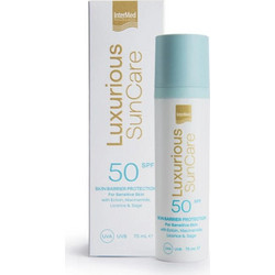 InterMed Luxurious Sun Care Skin Barrier Protection Αντηλιακή Κρέμα Προσώπου SPF50+ 75ml