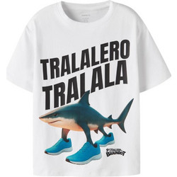 Name It Παιδικό T-Shirt Κοντομάνικο Λευκό 13260401