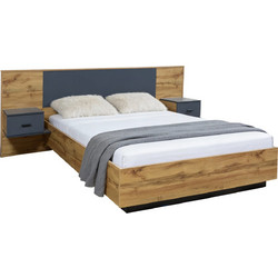 HomeMarkt Carys Κρεβάτι Υπέρδιπλο 160x200cm HM744.12