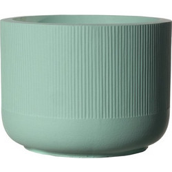 Supergreens Petal S Γλάστρα Στρογγυλή Πήλινη Βεραμάν 28x21cm A-4270-8