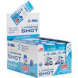 Applied Nutrition L-Carnitine Shot Blue Raspberry Συμπλήρωμα Διατροφής με Καρνιτίνη 3000mg 12x60ml