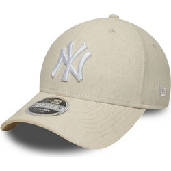 New Era Καπέλο Jockey Υφασμάτινο Εκρού 60856285