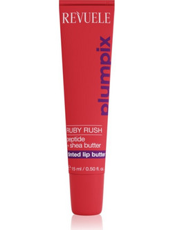 Revuele Plumpix Ruby Rush Sheer Red Lip Balm Tube με Χρώμα 15ml