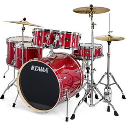 Tama Imperialstar 22" 6pcs Burnt Red Mist