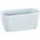 Prosperplast Splofy Case Γλάστρα Οβάλ Πλαστική Λευκή 39.7x18.5x14.5cm DSPC400-S449