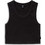 Vans Γυναικείο Καλοκαιρινό Crop Top Ριπ Μαύρο VN000G3J-BLK