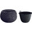Prosperplast Splofy Bowl Γλάστρα Στρογγυλή Πλαστική Ανθρακί 23.9x16.1cm DKSP240-S433