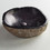 Fossil Riverstone Επικαθήμενος Νιπτήρας Μπάνιου Στρογγυλός Πέτρινος 40x15cm Μαύρος 518-RV40