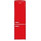 Frigelux CBNF330RRD Retro Ψυγειοκαταψύκτης 330lt No Frost Υ197.5xΠ60xΒ69.5cm Κόκκινος