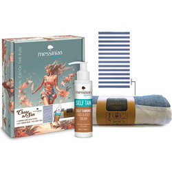 Messinian Spa Chase The Sun Slef Tan Cream 100ml + Towel