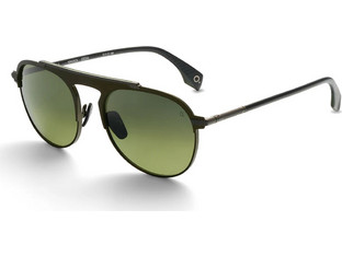 Etnia Barcelona TOPOCK55S-GRGM Ανδρικά Γυαλιά Ηλίου Aviator Μεταλλικά Μαύρα με Μαύρο Φακό