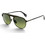 Etnia Barcelona TOPOCK55S-GRGM Ανδρικά Γυαλιά Ηλίου Aviator Μεταλλικά Μαύρα με Μαύρο Φακό