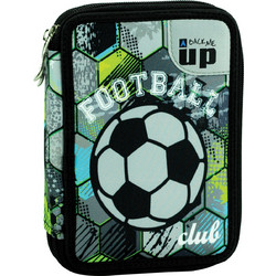 Back Me UP Football Club Κασετίνα Γεμάτη με 2 Θήκες Πολύχρωμη 357-36100
