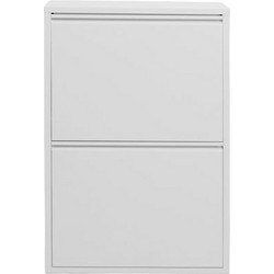 Kare Design Παπουτσοθήκη Μεταλλική Caruso Λευκή M61xΠ24xΥ90cm