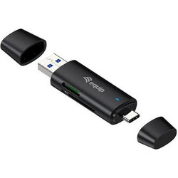 Equip 245462 Card Reader OTG USB-C & USB-A 3.2 Gen 1 για SD / microSD
