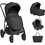 KikkaBoo Chiara 2027 Καρότσι Μωρού 3 σε 1 Grey