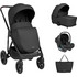 KikkaBoo Chiara 2027 Καρότσι Μωρού 3 σε 1 Grey