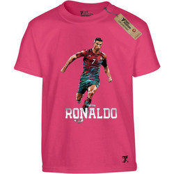 Takeposition Cristian Ronaldo Παιδικό T-Shirt Κοντομάνικο Φούξια 806-5596