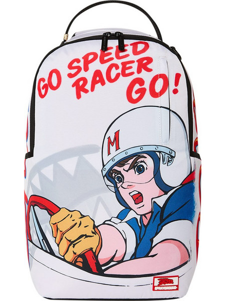 Sprayground Speed Racer B9139 Σακίδιο Πλάτης Λευκό