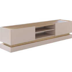 PoliHome Έπιπλο Τηλεόρασης Ξύλινο Μ200xΠ37xΥ47cm Zarpant 200 163031399