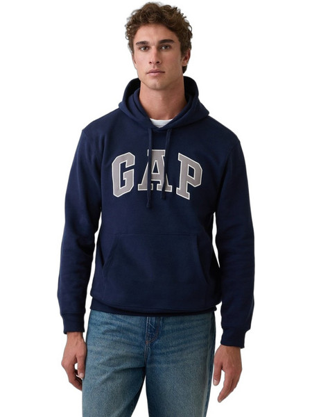 Gap Ανδρικό Φούτερ με Κουκούλα & Τσέπες Navy Μπλε 715036053