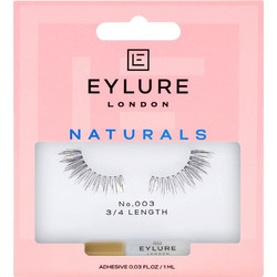 Eylure 003 Βλεφαρίδες Ενιαίες Σετ με Κόλλα 2τμχ