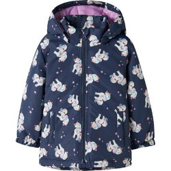 Name It Unicorns Παιδικό Μπουφάν Χειμωνιάτικο Softshell Αδιάβροχο Navy Μπλε 13255201