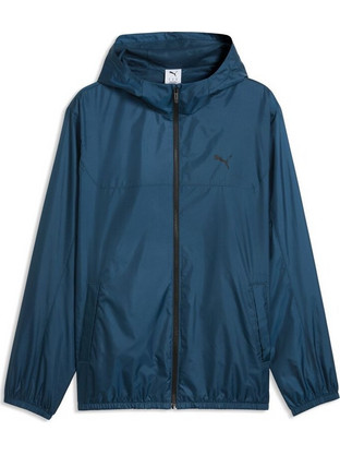 Puma Αθλητικό Ανδρικό Μπουφάν Χειμωνιάτικο Softshell Αντιανεμικό Πετρόλ 684625-36