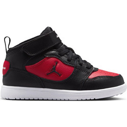 Jordan Court Connect Mid Παιδικά Sneakers Μποτάκια Μαύρα Κόκκινα IQ7700-006