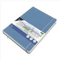 Kangaro Sky Blue Sketchbook A4 140gr/m² 160 Κρεμ Φύλλα