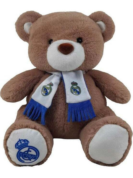 CyP Brands Real Madrid Bear with Scarf 32cm