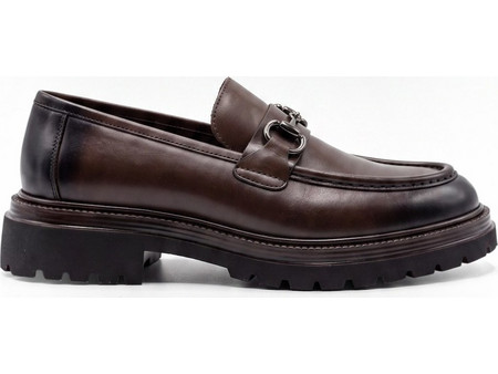 Ben Tailor Ανδρικά Μοκασίνια Loafers Δερμάτινα Καφέ BENT.1857