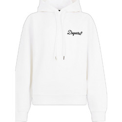 Dsquared2 Ανδρικό Φούτερ με Κουκούλα Λευκό S74GU0929D25029-100