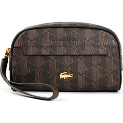 Lacoste The Blend Ανδρικό Νεσεσέρ Ταξιδίου με Θήκες 22x11x14cm Καφέ