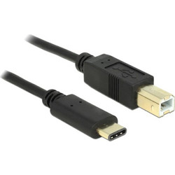 DeLOCK 83330 Καλώδιο USB-B Male 2.0 to USB-C Male 2m Black