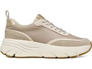 Geox Diamanta Γυναικεία Sneakers Μπεζ D66UFA 09B22 C0084