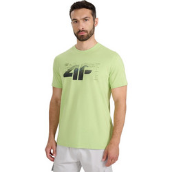 4F Ανδρικό Αθλητικό T-Shirt Lime 4FWAW25TTSHM2359-42S