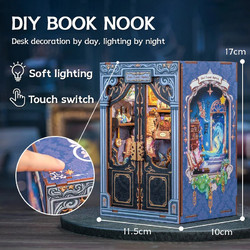 Cutebee Soul Travel Agency 3D Book Nook DIY 97 Κομμάτια 17cm CWGA201
